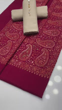 Unstitch Pashmina Wool 3 PC