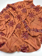 Hand Embroidered Swiss Lawn Chadar
