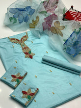 Unstitch Kathan Silk 3 PC