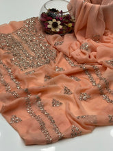 Unstitch Chiffon 2 PC