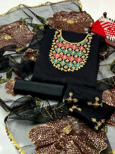 Unstitch Organza 3 PC