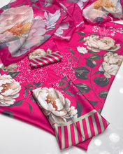 Unstitch Shamoze Silk 3 PC