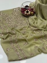 Unstitch Chiffon 2 PC