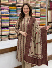 Unstitch Pashmina Wool 3 PC