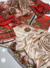 Unstitch Shamoze Silk 3 PC