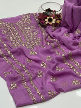 Unstitch Chiffon 2 PC