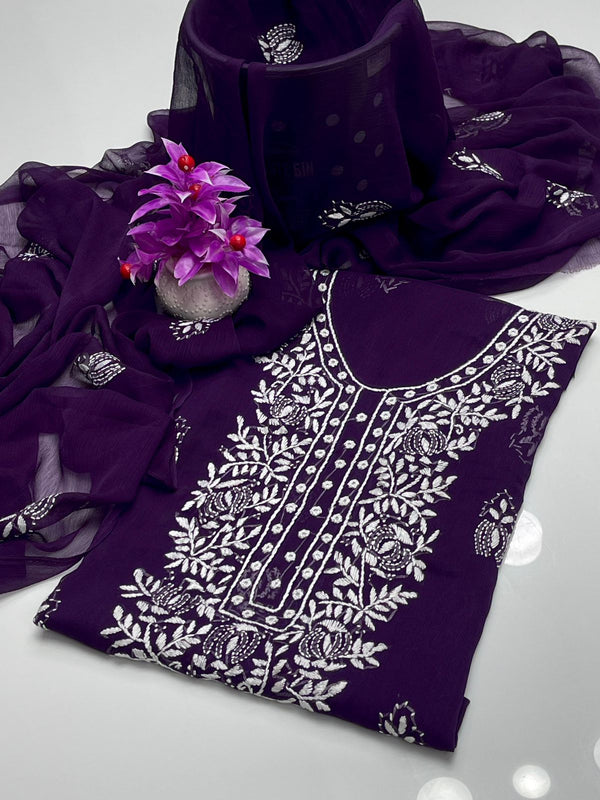 Unstitch Handmade Chiffon 2 PC