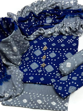 Unstitch Linen Chunri 3 PC