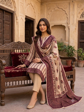 Unstitch Pashmina Wool 3 PC