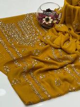 Unstitch Chiffon 2 PC