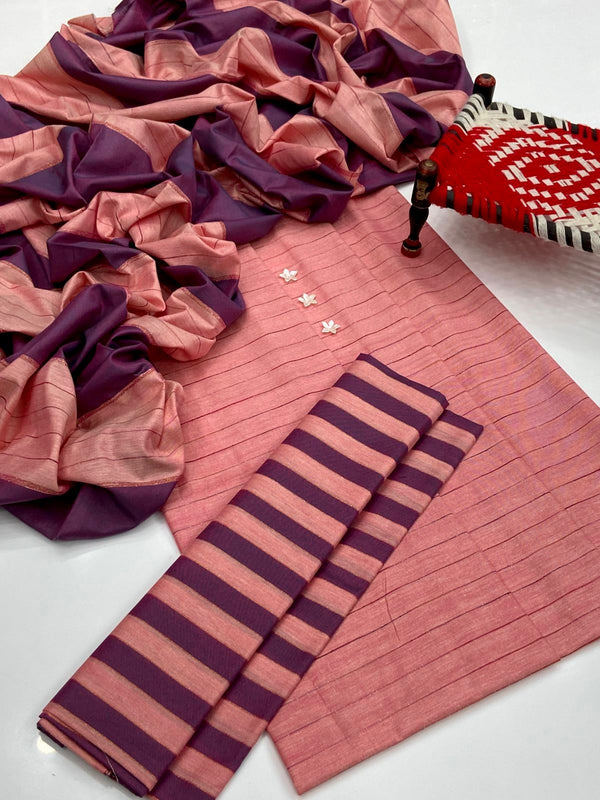 Unstitch Khaddi Lawn 3 PC