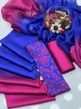 Unstitch Shamoze Silk 3 PC