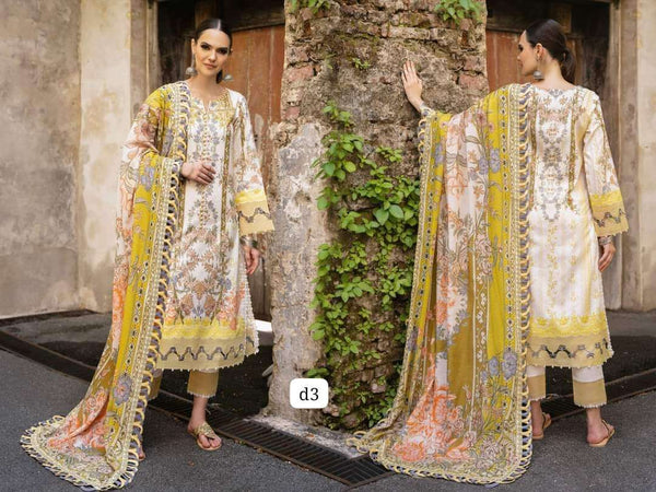 Unstitch Shamoze Silk 3 PC