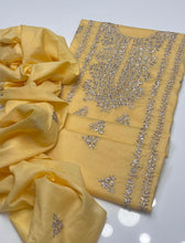 Unstitch Hand Embroided Lawn 3 PC