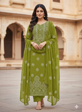 Unstitch HandEmbroided Chiffon 2 PC