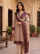 Unstitch Pashmina Wool 3 PC