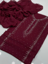 Unstitch Chiffon 2 PC