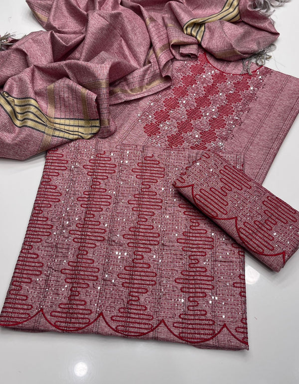 Unstitch Khaddar 3 PC