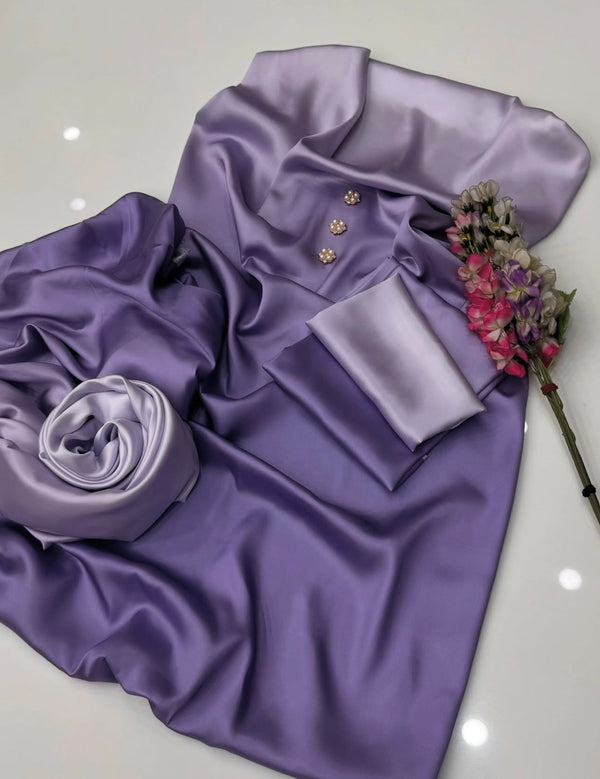 Unstitch Shamoze Silk 3 PC