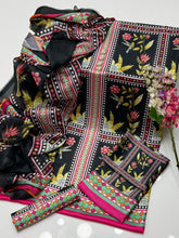 Unstitch Shamoze Silk 3 PC