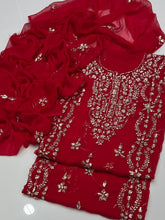 Unstitch Chiffon 2 PC
