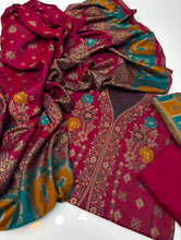 Unstitch Pashmina Wool 3 PC