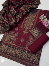 Unstitch Pashmina Wool 3 PC
