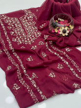 Unstitch Chiffon 2 PC