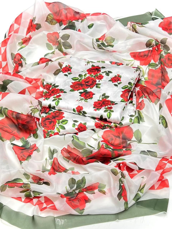 Unstitch Shamoze Silk 3 PC