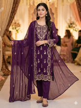 Unstitch Chiffon 2 PC