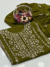 Unstitch Chiffon 2 PC