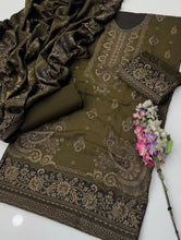 Unstitch Pashmina Wool 3 PC