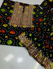 Unstitch Linen Chunri 2 PC