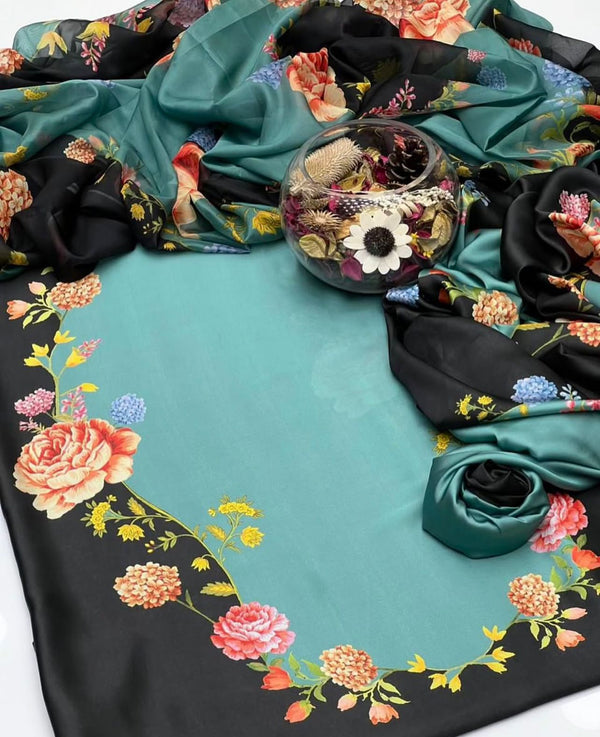 Unstitch Shamoze Silk 3 PC