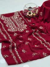 Unstitch Chiffon 2 PC