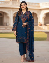 Unstitch Lawn Cotton 3 PC