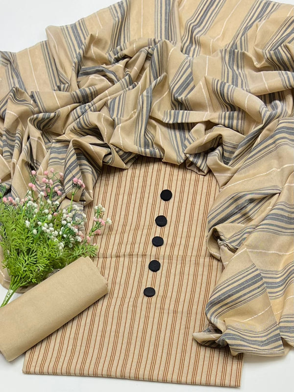 Unstitch Khaddi Lawn 3 PC