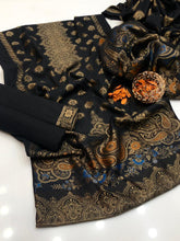 Unstitch Pashmina Wool 3 PC