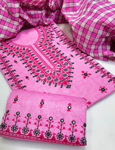 Unstitch Cotton Khaadi 3 PC