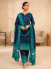 Unstitch Linen Chunri 3 PC