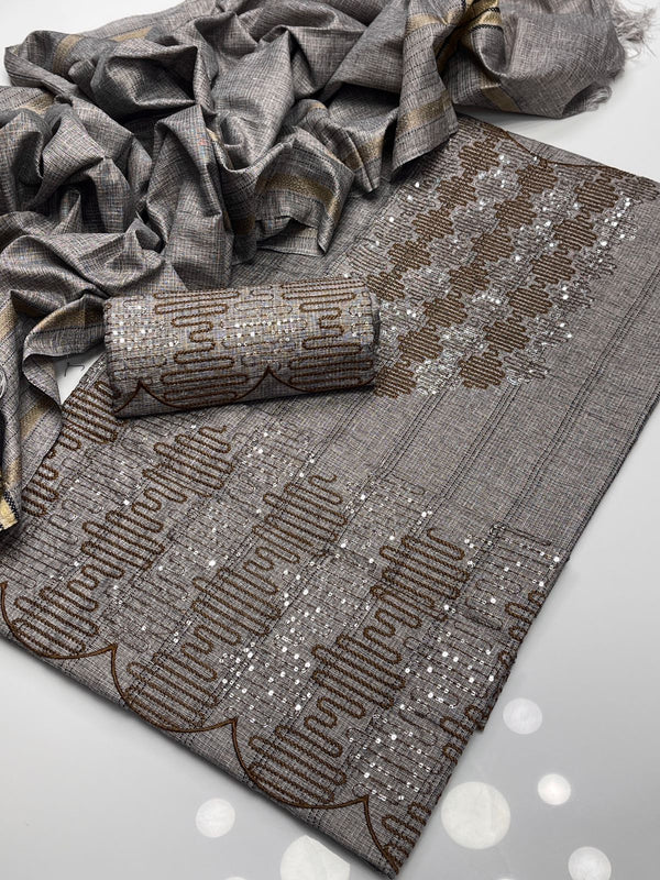 Unstitch Khaddar 3 PC