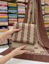 Unstitch Pashmina Wool 3 PC