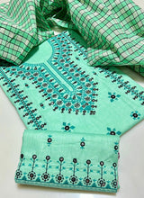 Unstitch Cotton Khaadi 3 PC