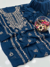 Unstitch Chiffon 2 PC