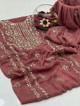 Unstitch Chiffon 2 PC
