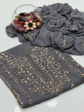 Unstitch Chiffon 2 PC