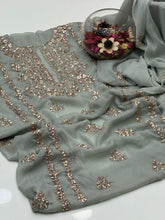 Unstitch Chiffon 2 PC