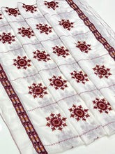 Hand Embroidered Swiss Lawn Chadar