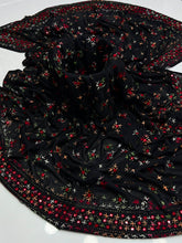 Hand Embroidered Swiss Lawn Chadar