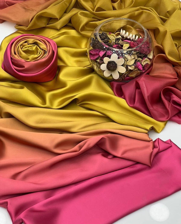 Unstitch Shamoze Silk 3 PC